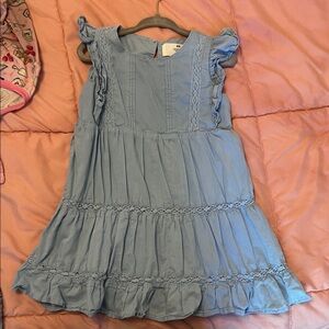 H&M Blue Ruffled Kids Dress